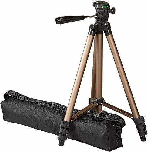 Electronic AmazonBasics - Trípode ligero para fotografía