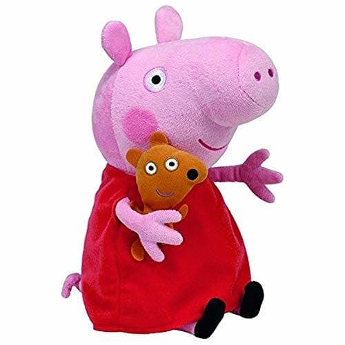 Product Peppa Pig - Peluche, 25 cm, color rosa