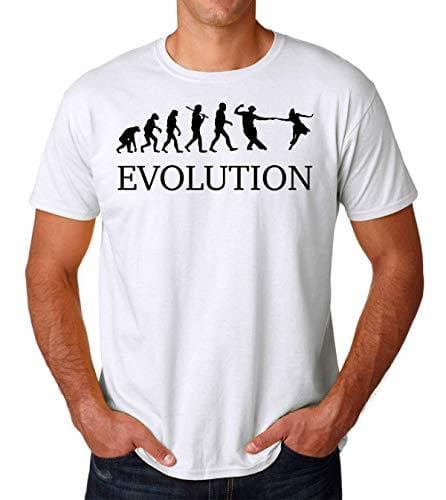 Place Salsa Dance Evolution Dancer Men's T-Shirt Hombre Camiseta Medium