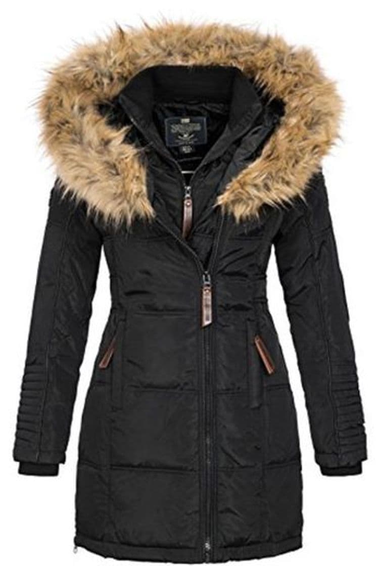 Producto Geographical Norway Mujer Chaqueta de Invierno Parka Belissima Pelaje de XL Capucha