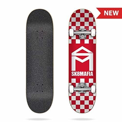 Moda Sk8 Máfia checker red