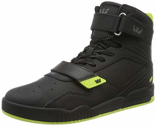 Fashion Supra Breaker, Zapatillas de Skateboard Unisex Adulto, Negro