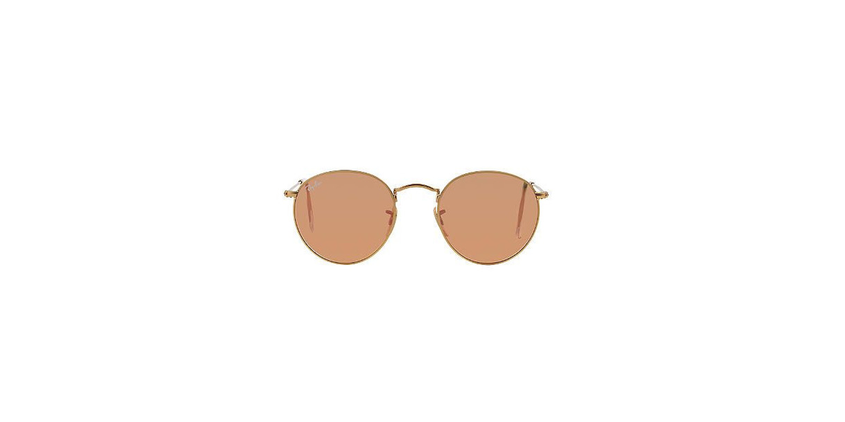 Moda Ray-Ban Round Metal Gafas de sol