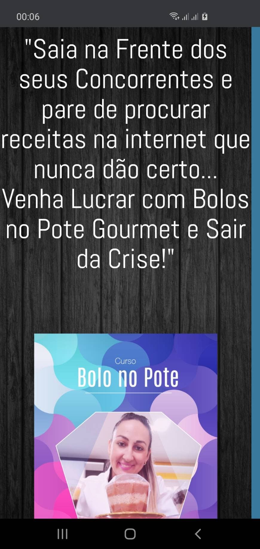 Product CURSO DE BOLO NO POTE