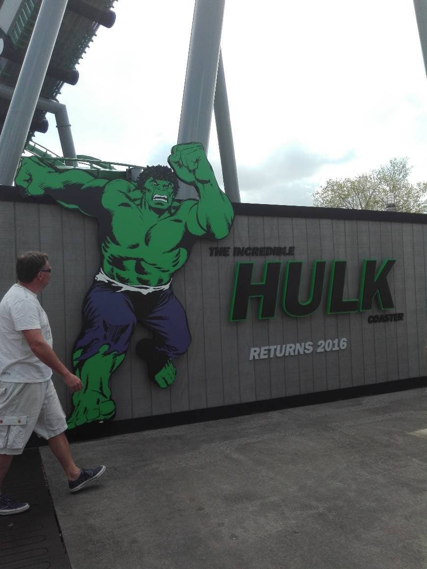 Lugar The Incredible Hulk Coaster