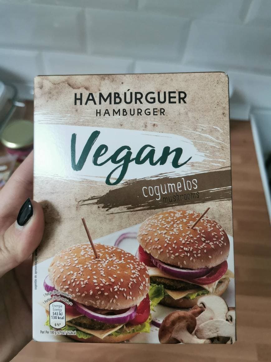 Fashion Hamburguer vegan de cogumelos