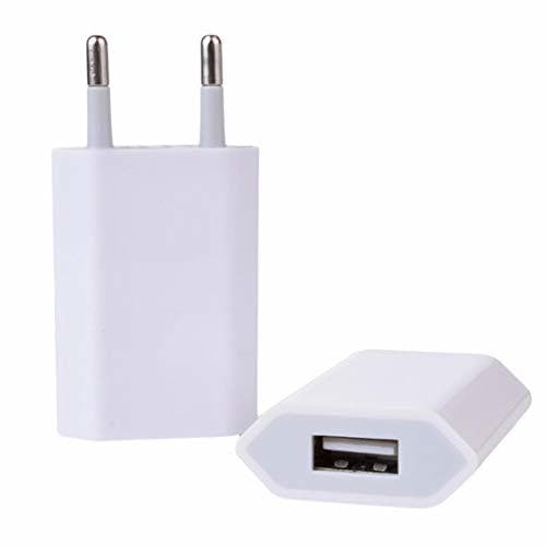 Electronic MyPhone® Enchufe Cargador EU 1A 5W 1400 MD813 Blanco para iPhone 5