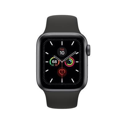 Moda APPLE Watch Series 5 GPS 44 mm Alumínio Cinzento sideral