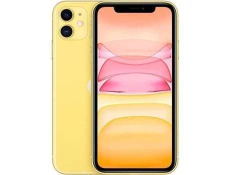 Moda iPhone 11 APPLE (4 GB - 256 GB - Amarelo)