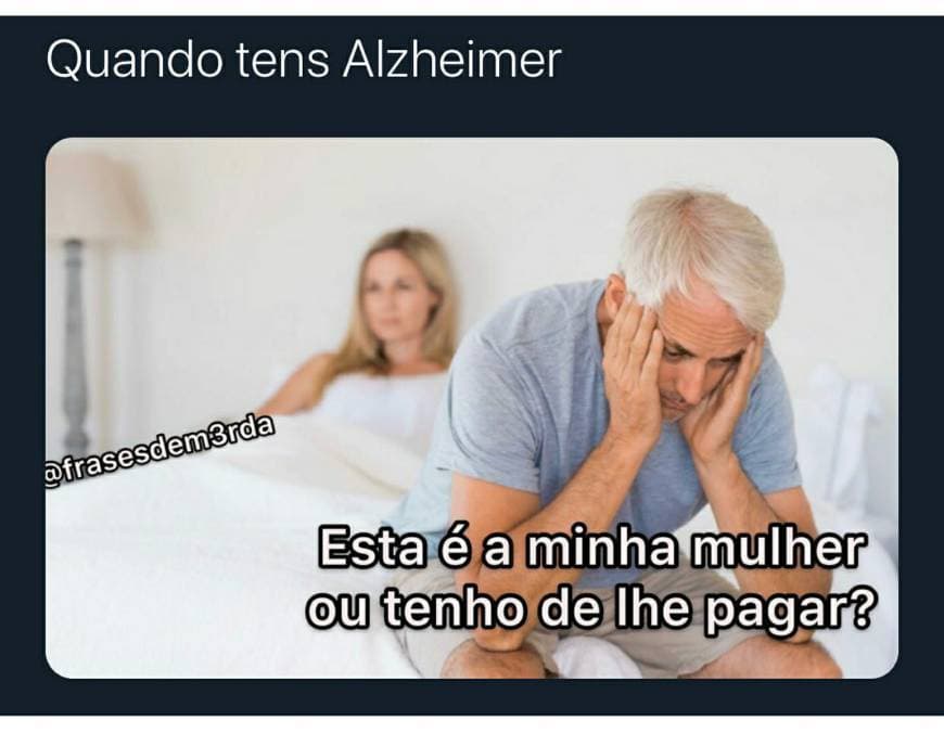 Fashion Alzheimer 🤣