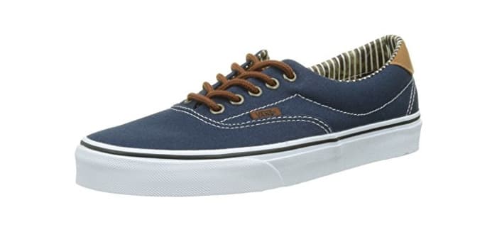 Moda Vans Era 59, Zapatilla Baja Unisex adulto, Azul