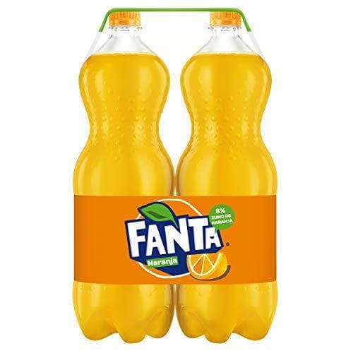 Producto Fanta - Naranja, Refresco con gas, 2 l