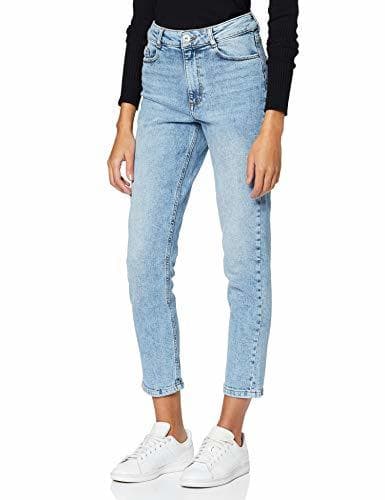 Fashion Dorothy Perkins Mom Jean-Regular Length Vaqueros Skinny, Azul