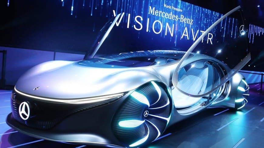 Fashion Mercedes-Benz apresenta Vision AVTR, carro do futuro inspirado ...