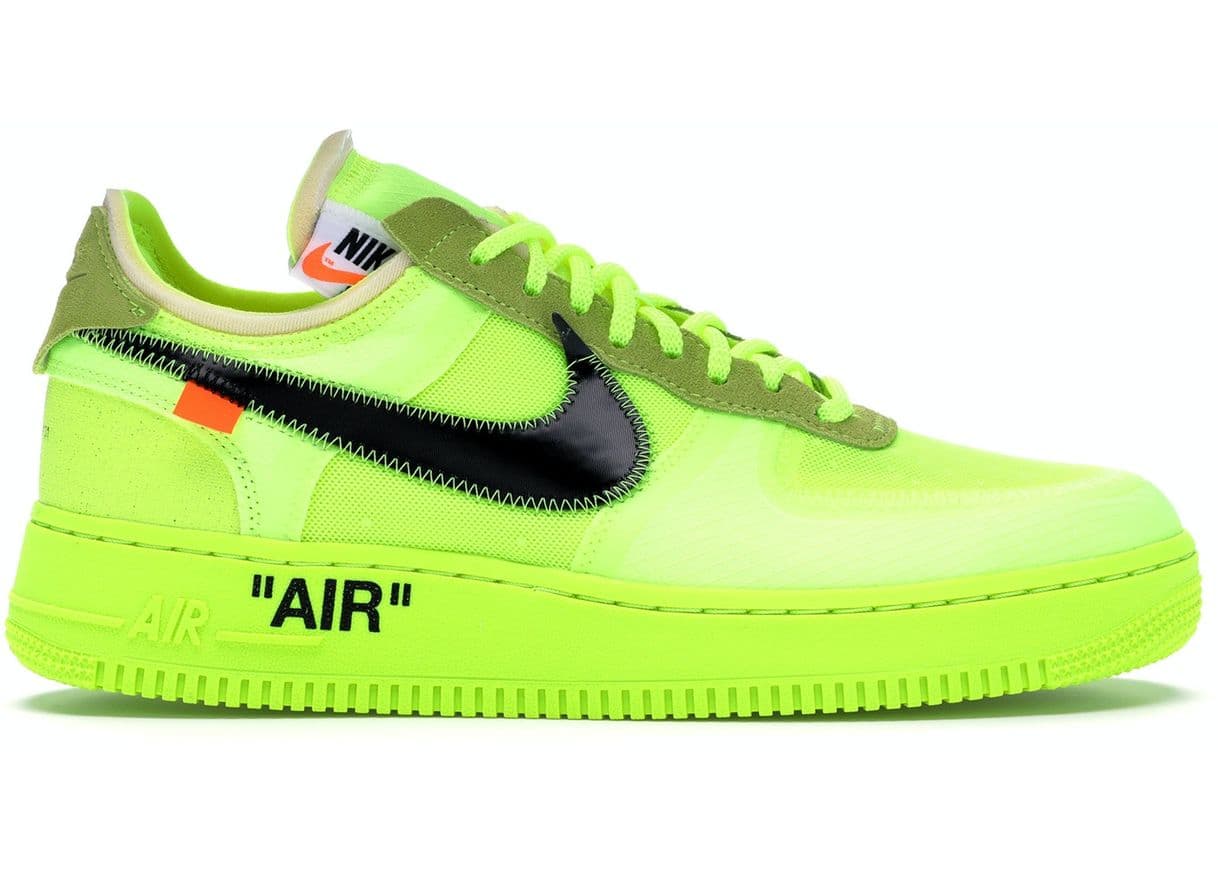 Moda Nike Air Force 1 Low Off-White Volt