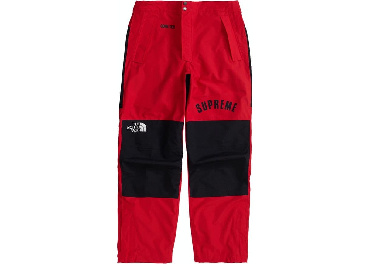 Moda Supreme The North Face Arc Logo Mountain Pant Red