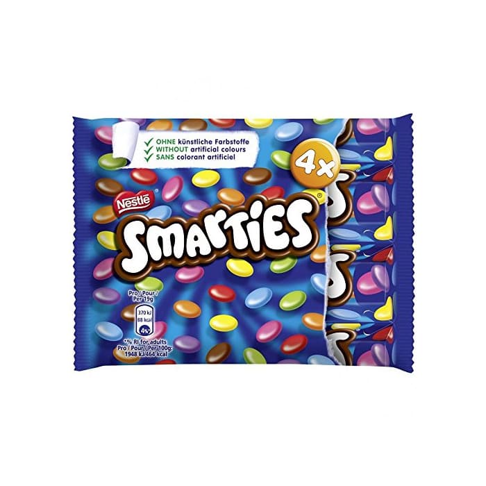 Producto Smarties Multipack 4 x 38g