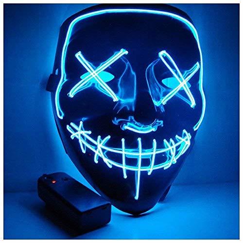 Producto Kaliwa LED Máscaras Halloween, Halloween Mascaras, Craneo Esqueleto Mascaras, para Navidad /Halloween