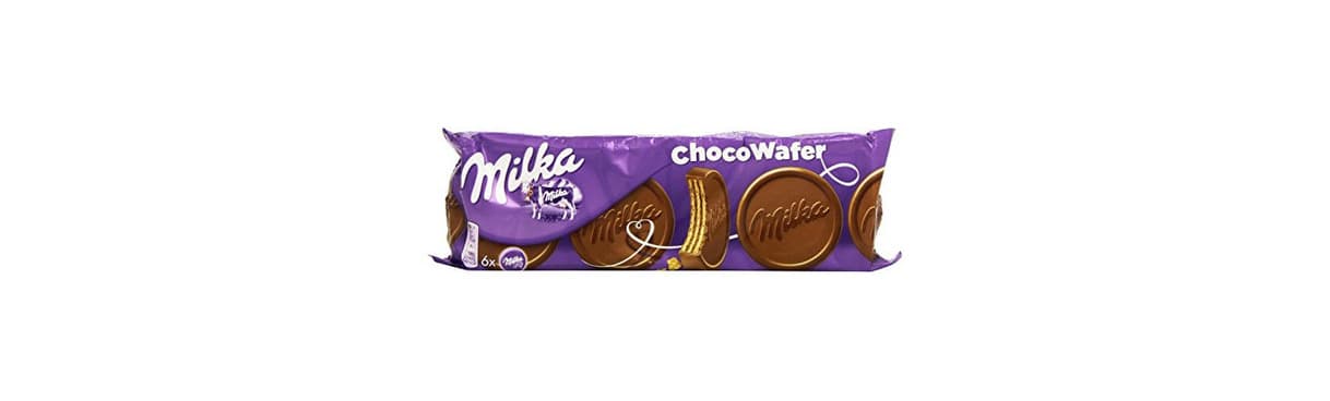 Producto Milka Choco Wafer Barquillo con Relleno de Cacao