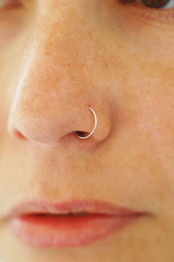 Moda Pircing no nariz