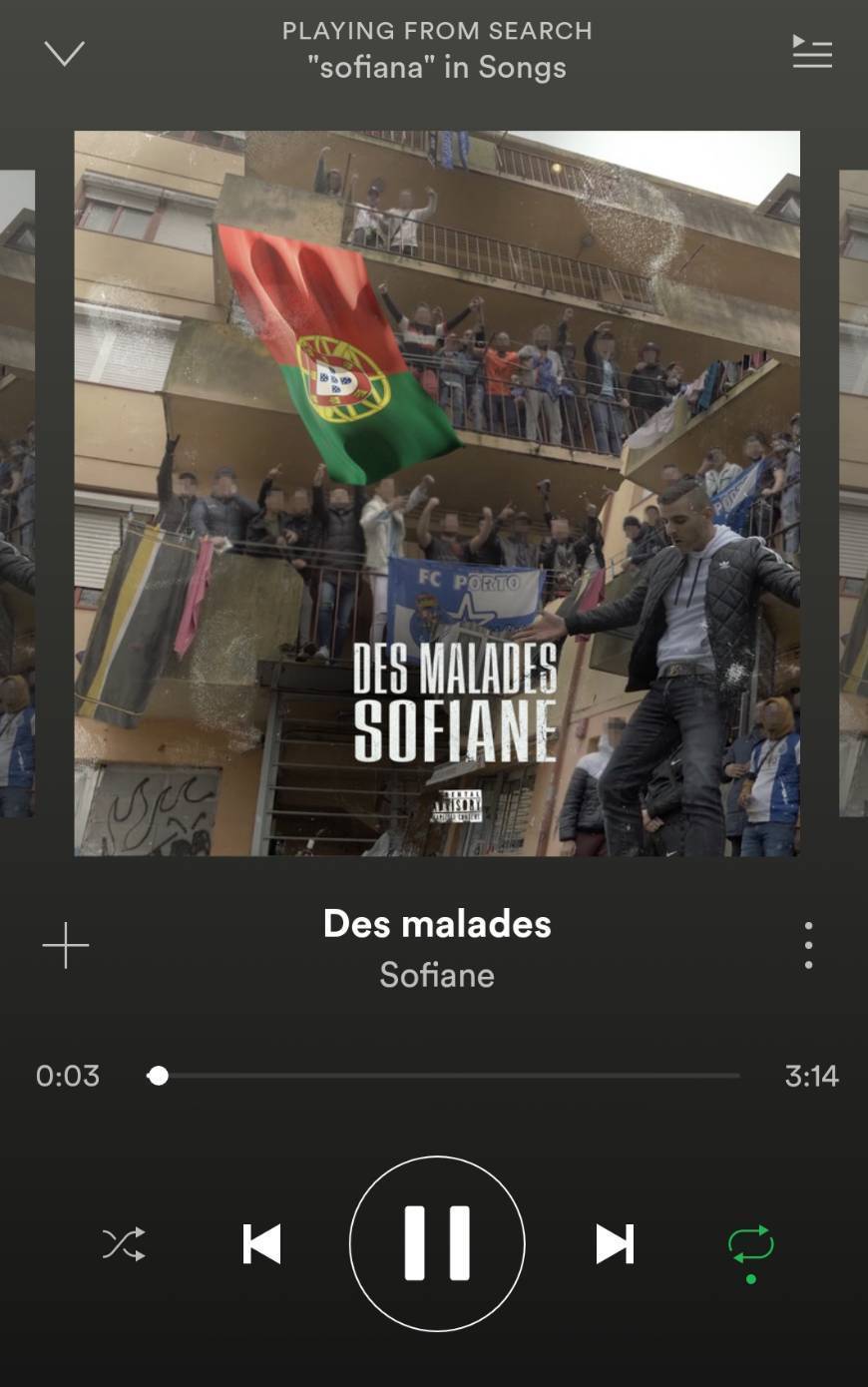 Canción Des malades