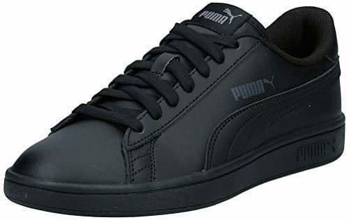 Moda Puma Smash V2 L, Zapatillas Unisex Adulto, Negro