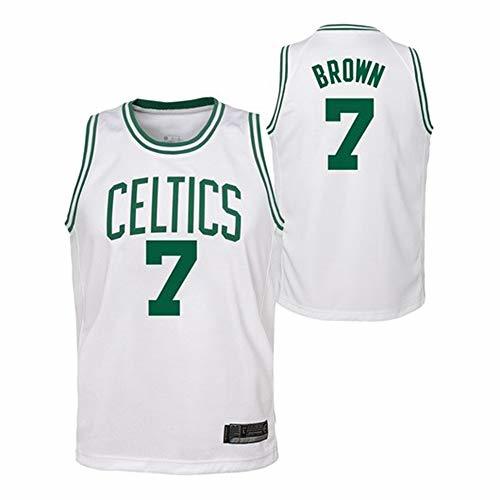 Place OLIS Hombre Ropa de Baloncesto NBA Boston Celtics 7# Brown Bordado Tops