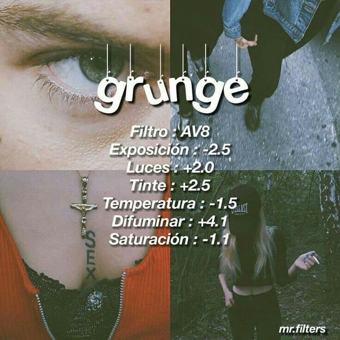 Moda grunge 