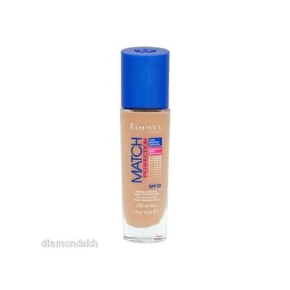 Belleza Rimmel Match Perfection SPF 20 200 Soft Beige 30 ml