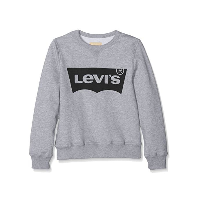 Moda Levi's Sweat Batsport, Sudadera para Niñas, Grey