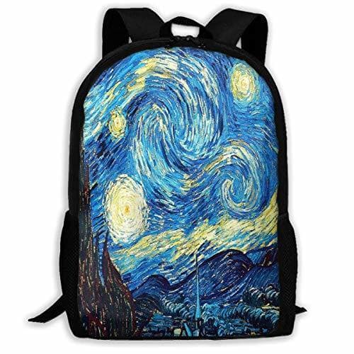 Producto Starry Night Vincent Van Gough Painting Sky Personalized Casual Mochila Ultra Light