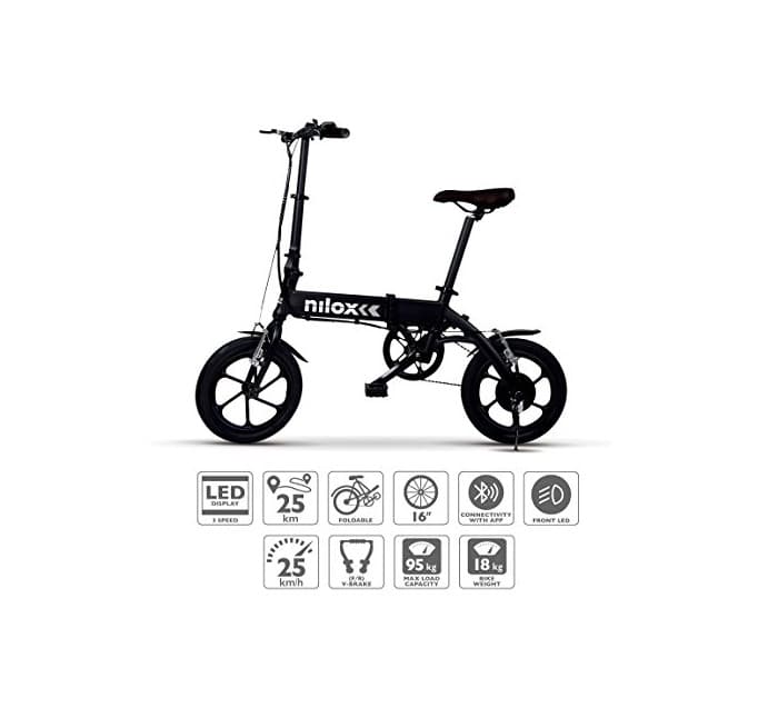 Product Nilox ebike X2 Plus Plegable Ruedas 16"; Adulto