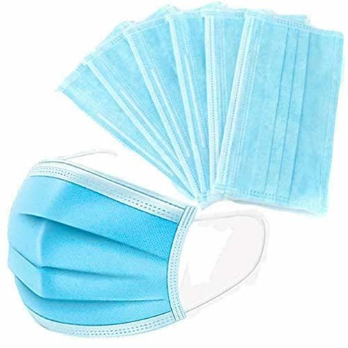 Product 3-PLY Disposable Face Medical M-A-S-K-S with Earloops Protective for Smoke