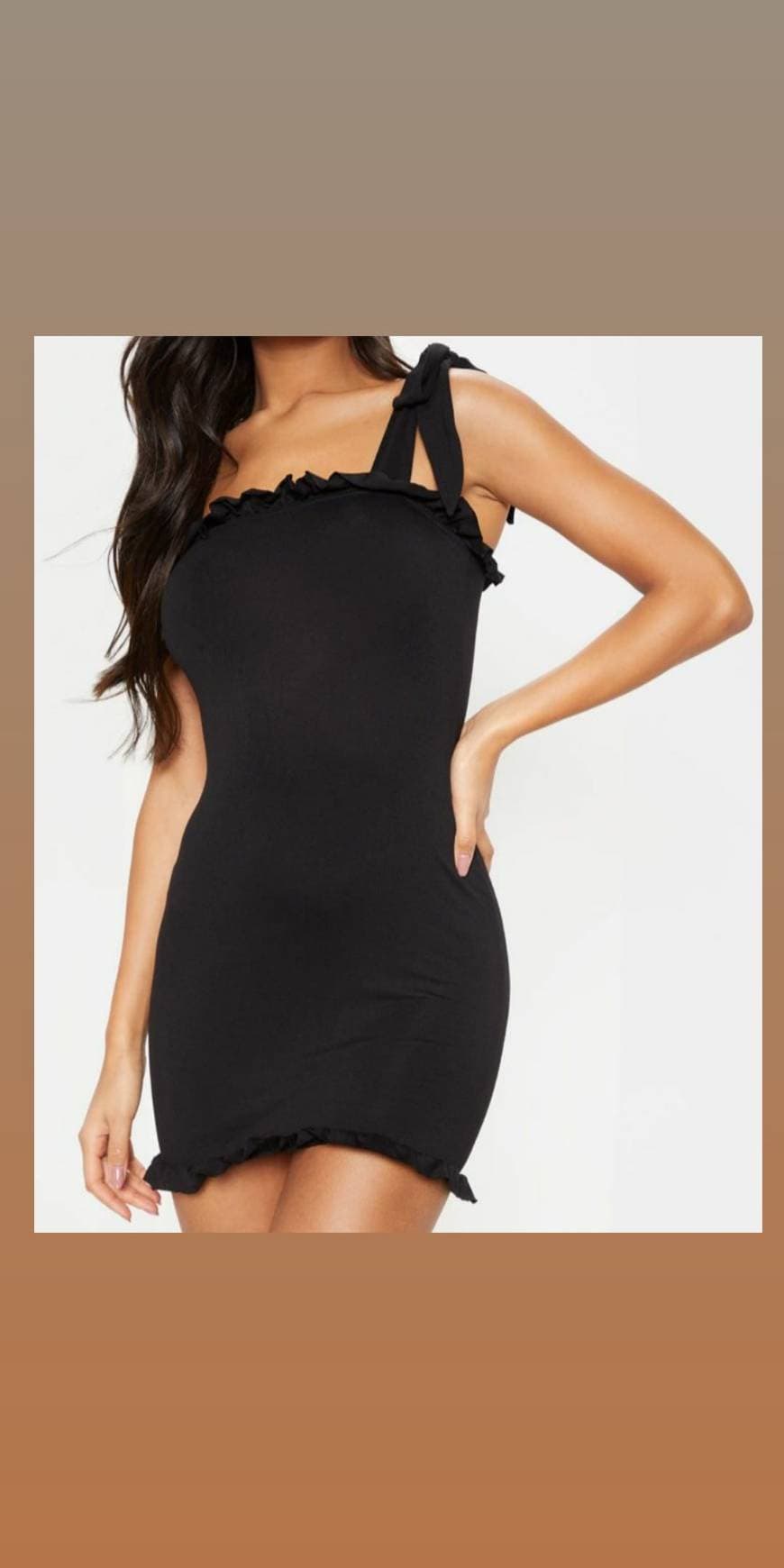 Moda bodycon black dress