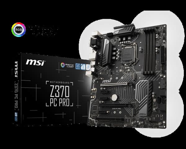 Producto Motherboard msi z370 pc pro