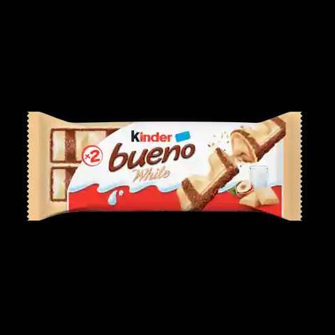 Fashion Kinder Bueno WHITE, CASE, (39gx30)-WHITE

