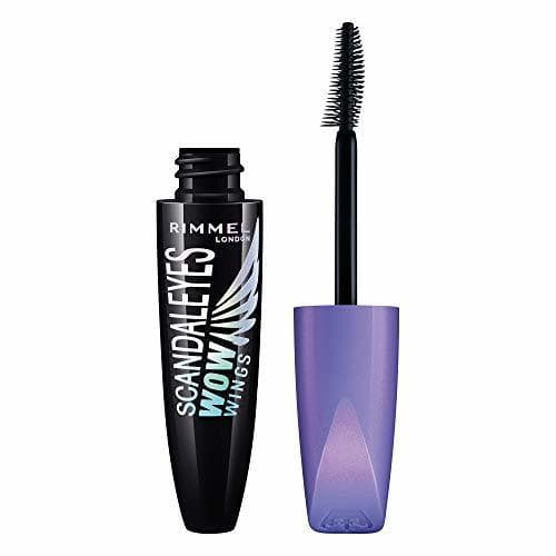 Belleza Rimmel London Scandaleyes Wow Wings Máscara de Pestañas Tono Extreme Black