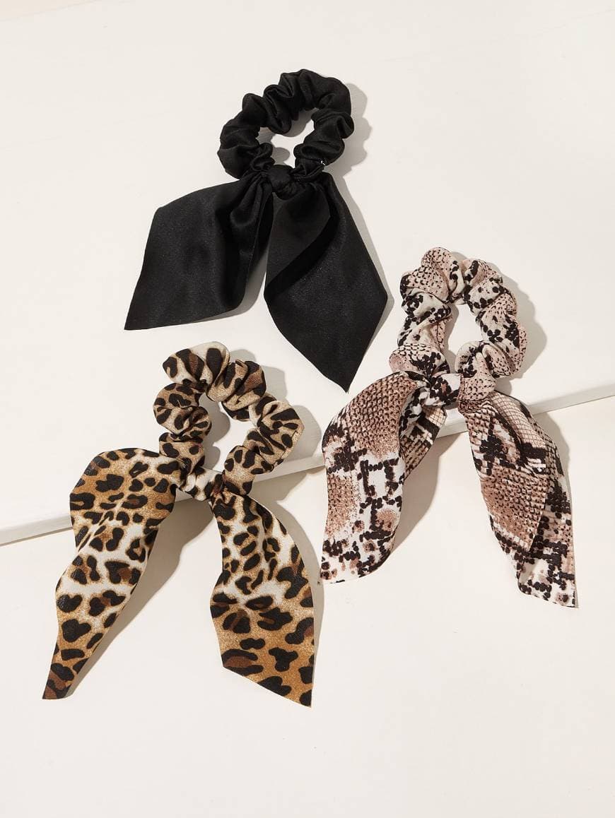 Producto Pack 3 coleteros animal print