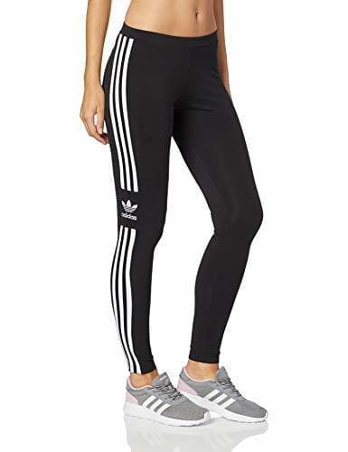 Lugar Adidas Trefoil Tgh Mallas, Mujer, Negro