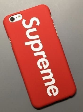 Electrónica Funda Cover supreme rojo iphone x 8+ 7+ 8 7 6S+ 6S