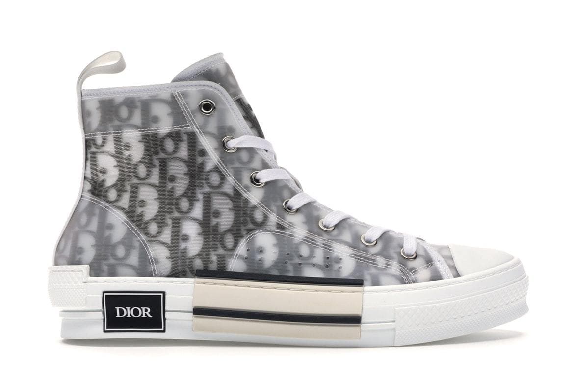 Moda Dior B23 High Top Logo Oblique