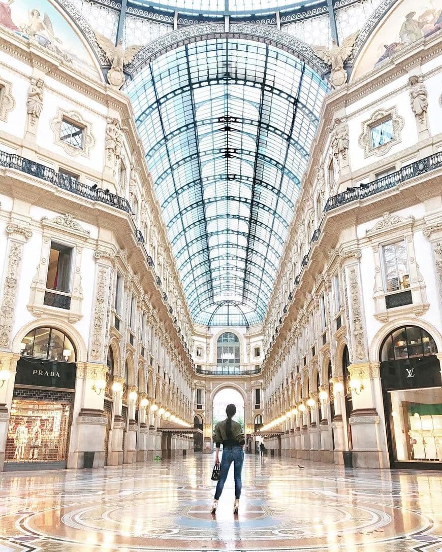 Lugar Galería Vittorio Emanuele II