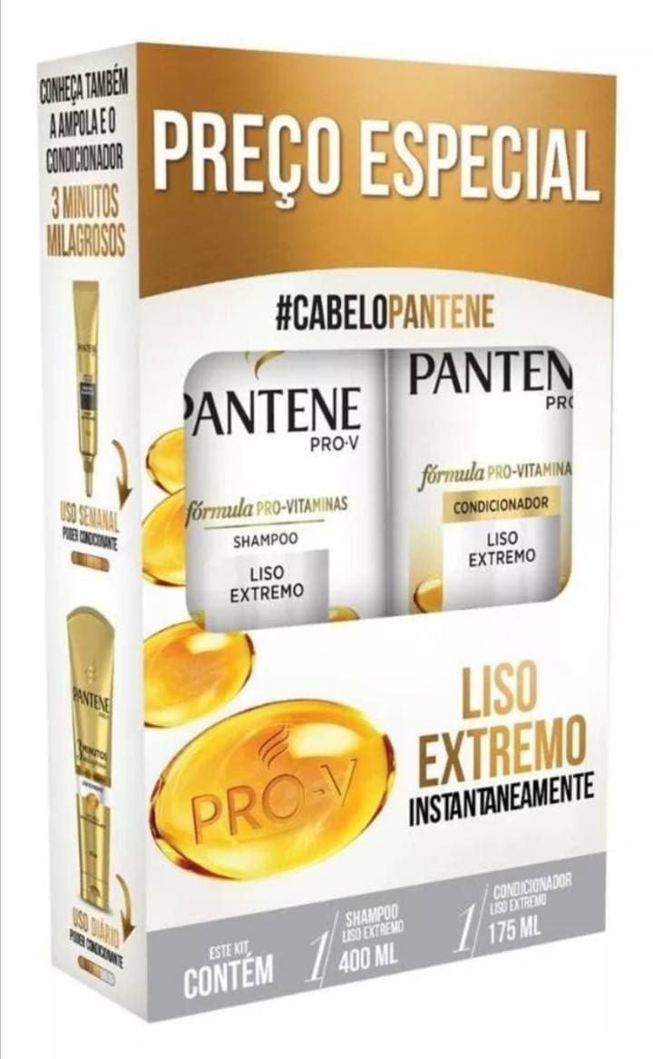 Fashion Shampoo e condicionador Pantene