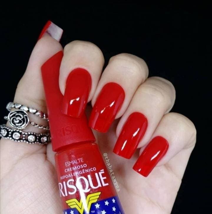 Moda Risque Mulher Maravilha Vermelho 8ml

