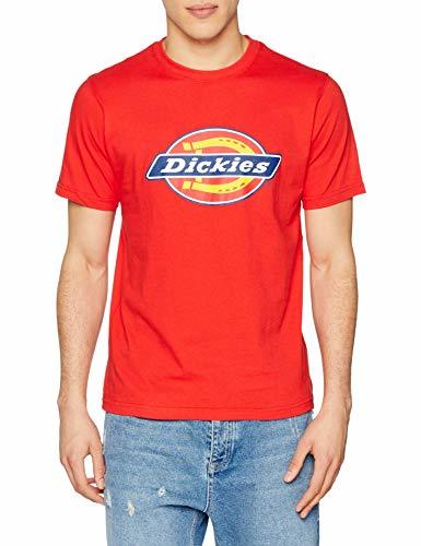 Moda Dickies Horseshoe-Camiseta hombre,, Red