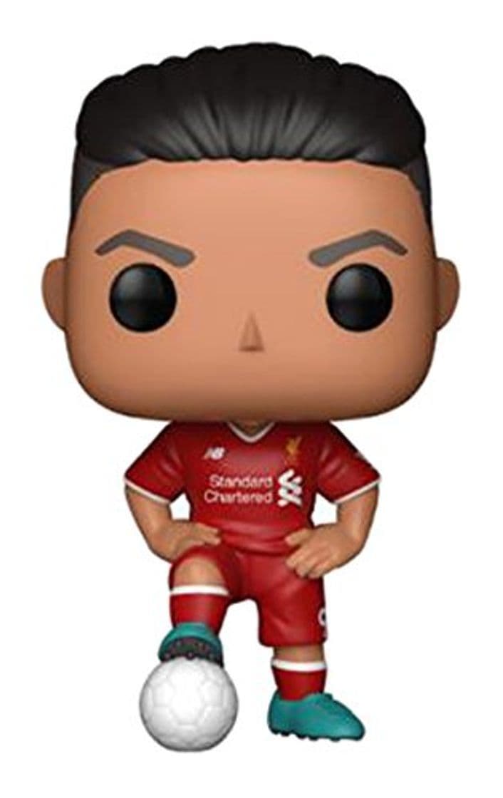 Game Funko- Pop. Vinyl: EPL: Liverpool: Roberto Firmino Collectible Figure, Multicolor