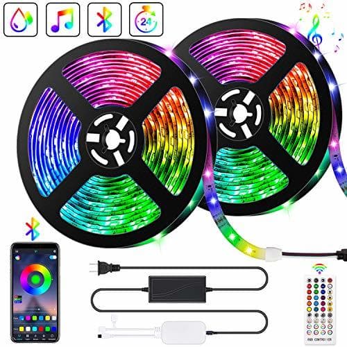 Product 10M Bluetooth Tiras LED Musical 5050 RGB