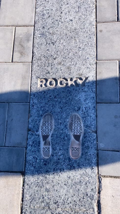 Place Rocky steps