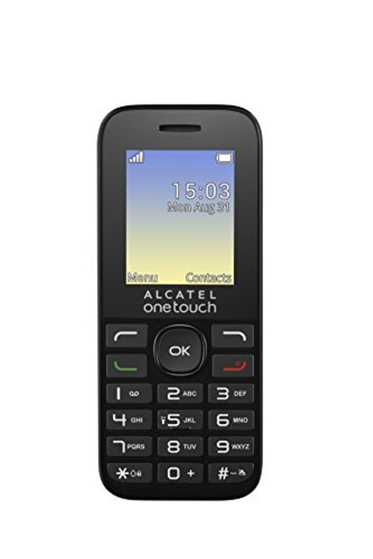 Lugar Alcatel One Touch 10.16 D 1.8" 63g Negro - Teléfono móvil