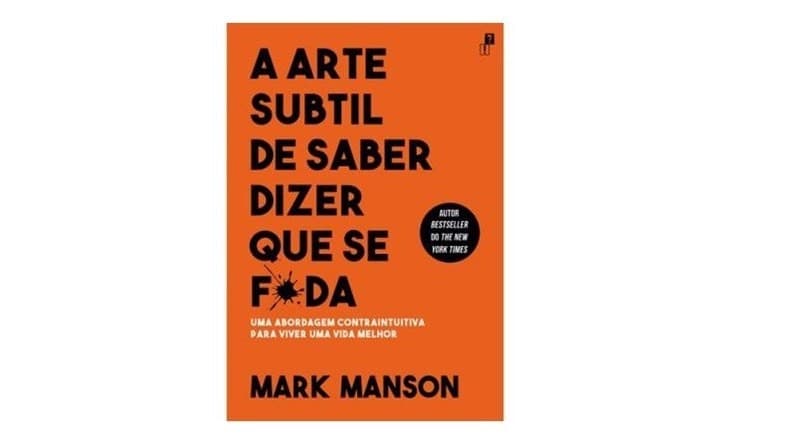 Book A arte subtil de saber dizer que se foda